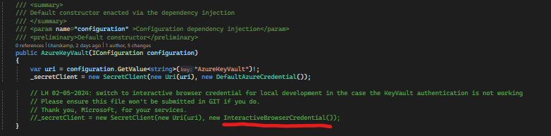Tutorial Troubleshooting Key Vault